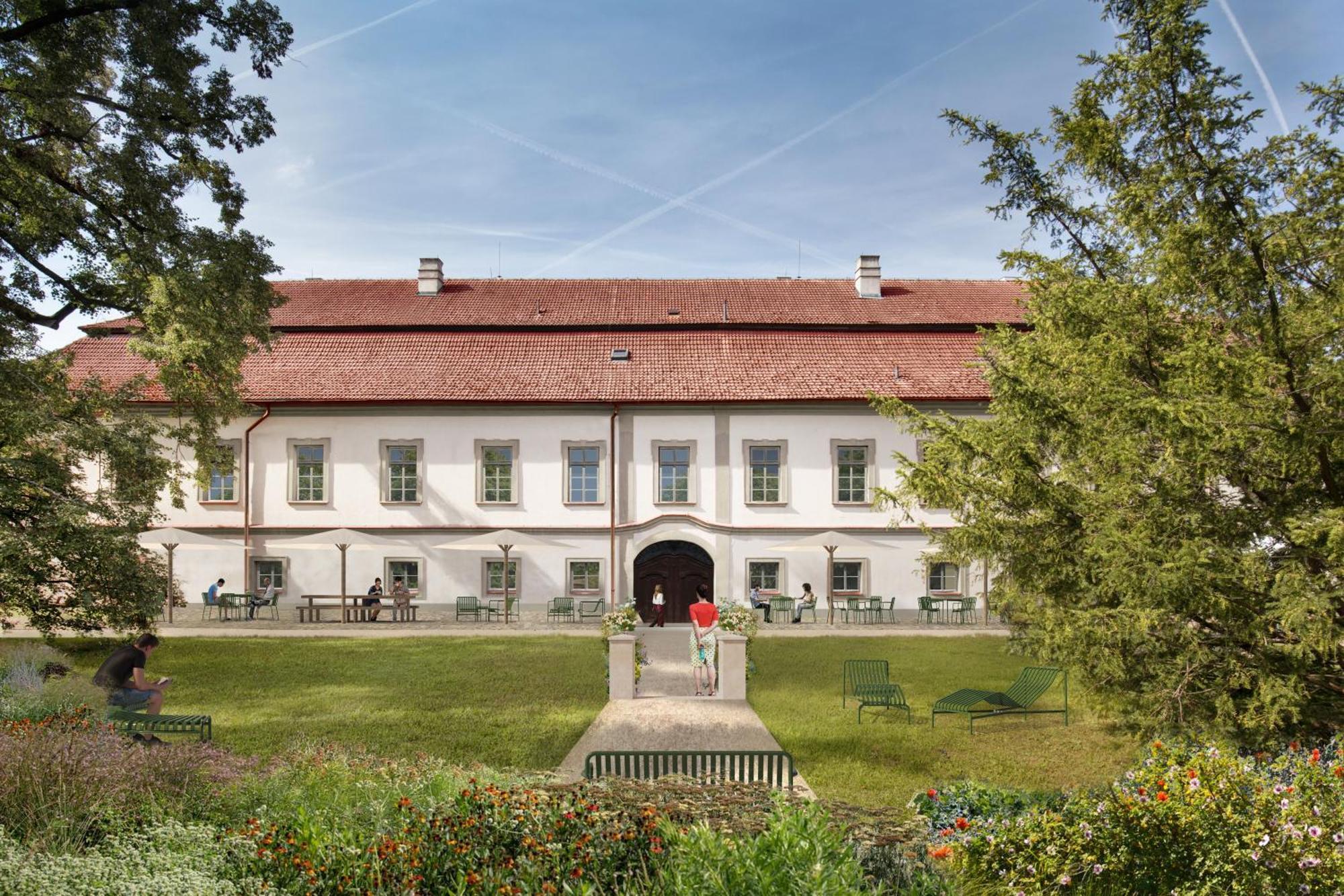 Zamek Naceradec Hotel Bagian luar foto