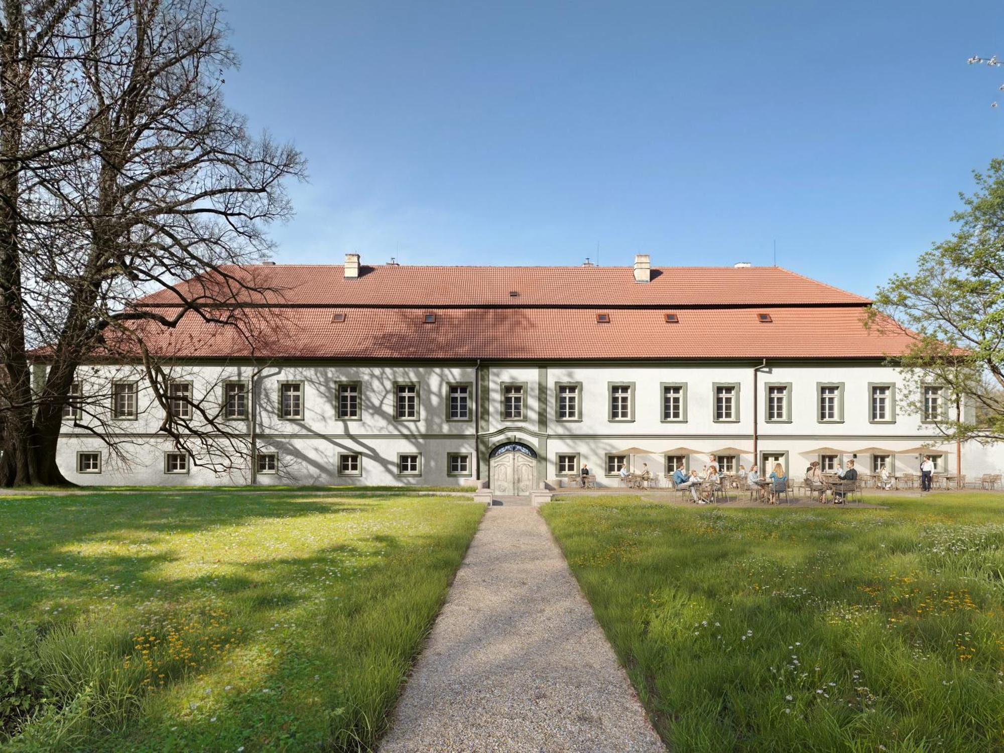 Zamek Naceradec Hotel Bagian luar foto